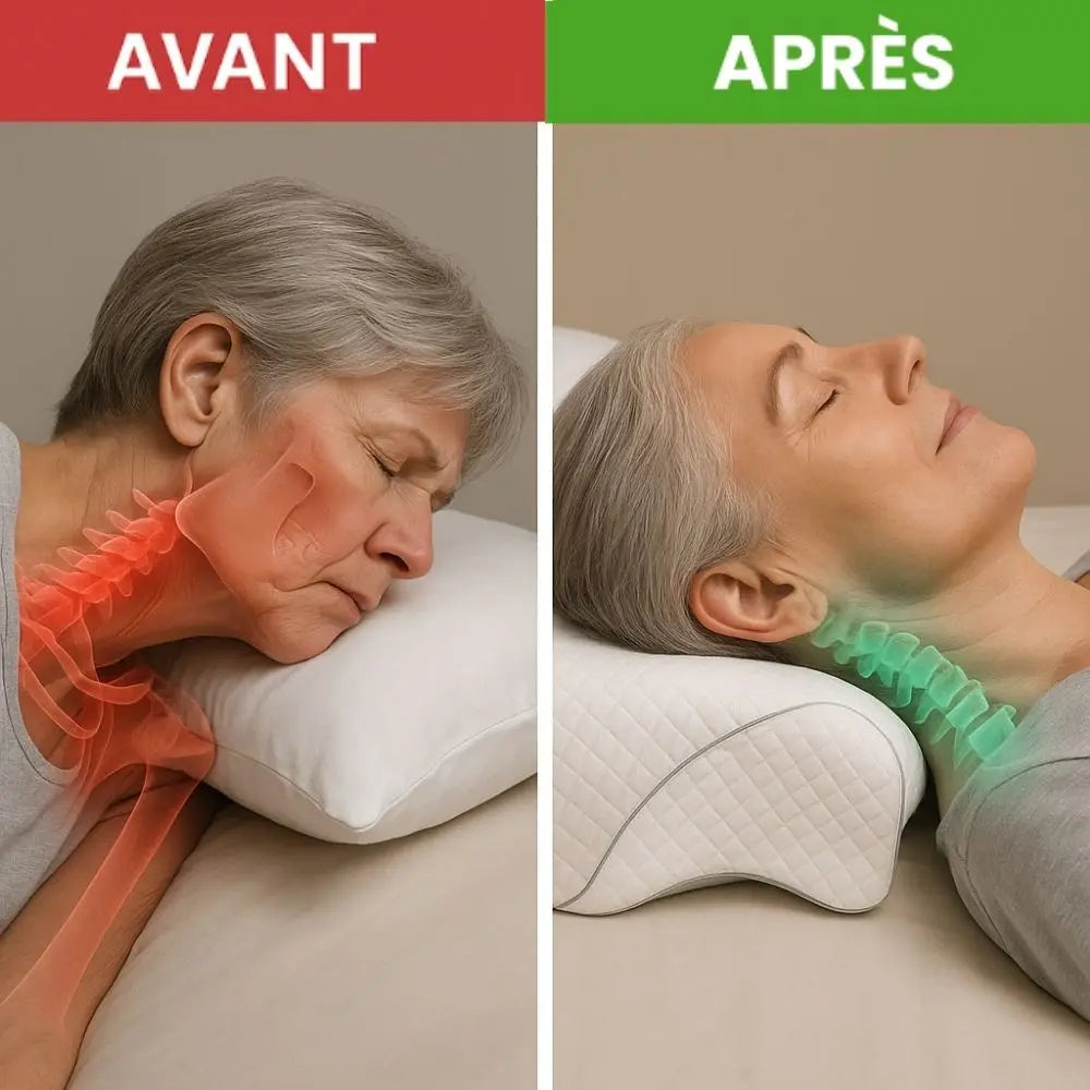 Oreiller Séréna™ - L'oreiller qui transforme vos nuits CI