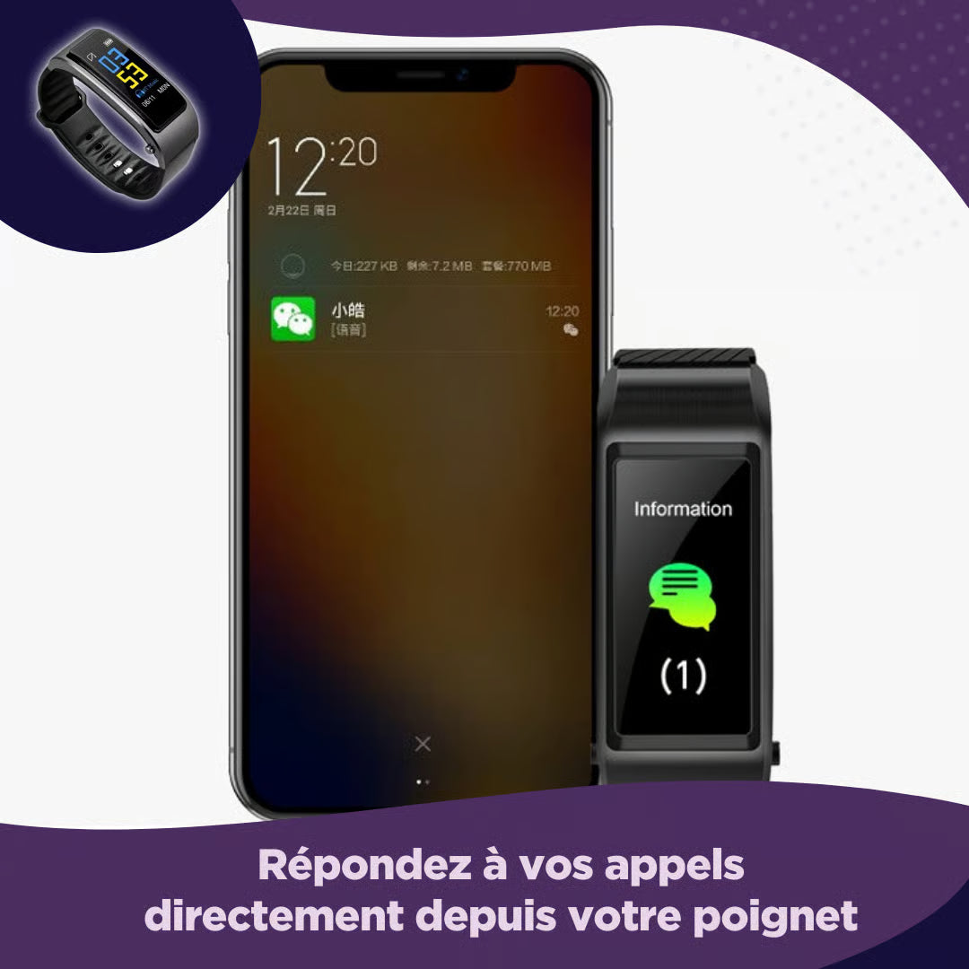 Montre intelligente pour gérer vos appels en un geste TD