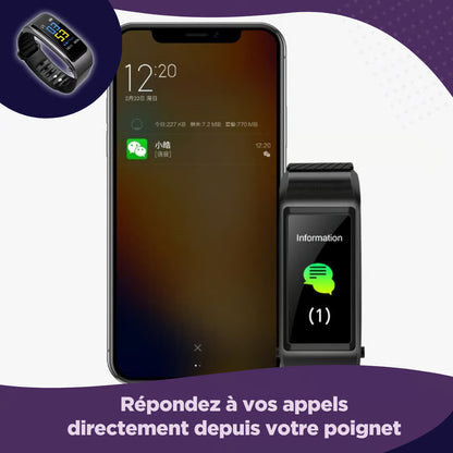 Montre intelligente pour gérer vos appels en un geste TD
