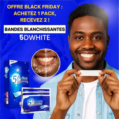 Bandes de blanchiment dentaire 2x packs – Résultat rapide et sans sensibilité NE