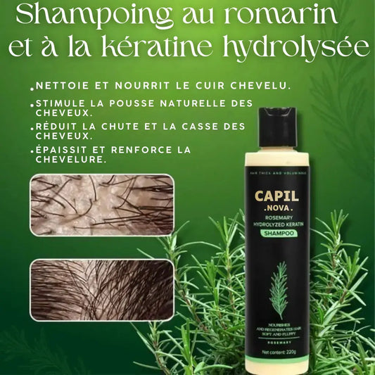Shampoing aux extraits de plantes – contre la chute des cheveux